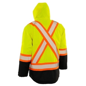 Chaqueta Reflectante Reforzada de Fábrica, Uniforme de Seguridad para Trabajadores de Minería y Construcción para Hombre - Product Image 3