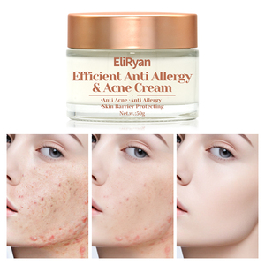 कस्टम लोगो निजी लेबल वेगन एंटी एलर्जी और एंटी-मुँहासे लालिमा को हटाने वाली सुखदायक मरम्मत स्पॉट क्रीम - Product Image 2