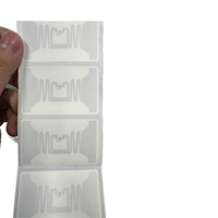 Autocollant en papier UHF RFID imprimable personnalisé pour la logistique et la chaîne d'approvisionnement