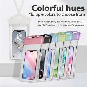ซองกันน้ำสำหรับโทรศัพท์มือถือแบบหน้าจอสัมผัสใหม่ 8 ชั้น TPU+ABS พร้อมสายรัดปรับได้ สำหรับดำน้ำ ว่ายน้ำ และถ่ายภาพกลางแจ้ง - Product Image 6