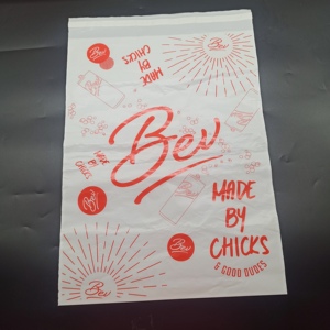 Personnalisation de carte de couleur Pantone <span class=keywords><strong>en</strong></span> résine biodégradable de style HQ PLA Graffiti sacs de dessin personnalisés - Product Image 2