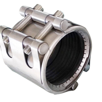 Raccord de tuyau à manchon rapide droit pour conduite d'ingénierie hydraulique 2021 / Joint de connexion de vanne en caoutchouc EPDM