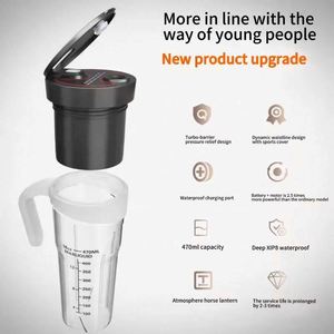 เครื่องปั่นแบบพกพาขนาด 16 ออนซ์ ชาร์จซ้ำได้ พร้อมพอร์ต Type-C เครื่องปั่นสมูทตี้ขนาดเล็ก ใบมีดคมกริบ - Product Image 3