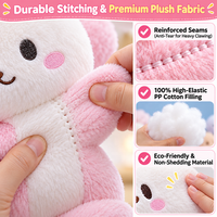 Peluches en vrac pour machine à griffes, mini animaux en peluche, mélange d'animaux non rembourrés, poupées de dessins animés et d'anime pour prix de jeux d'arcade