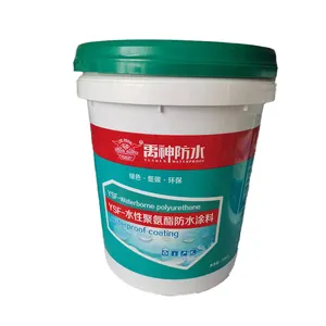 Customized Plastic Buckets Pail Logo Paint Pail Round Plastic Buckets With Metal Handles