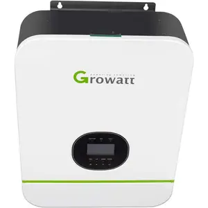 24V 48V 3000W 120V/240V разделенная фаза солнечный инвертор Growatt 80A MPPT опционально Wi-Fi/GPRS удаленный мониторинг