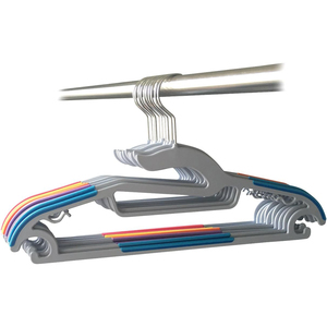 Colorful Plastic <b>Hangers</b> With Non-Slip Coating Durable Clothes Plastic <b>Hangers</b> - Product Image 5