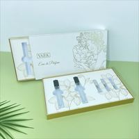 Vente en gros de boîte cadeau de costume de parfum pour femmes parfum léger floral boîtes d'emballage de parfum durables boîte d'emballage de cosmétiques