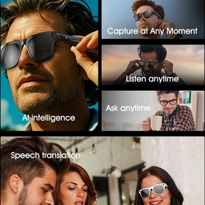 <span class=keywords><strong>Gafas</strong></span> <span class=keywords><strong>Inteligentes</strong></span> AI Para <span class=keywords><strong>Xiaomi</strong></span> 2025 con Cámara 4K HD 100MP, Batería para Llamadas Bluetooth, Control por Asistente de Voz y Chat en 4K HD - Product Image 2