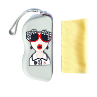 Sac de rangement en silicone souple et classique, étanche, avec fermeture éclair, housse anti-poussière, ensemble de fixation murale, pour lunettes de soleil, voyage, écologique