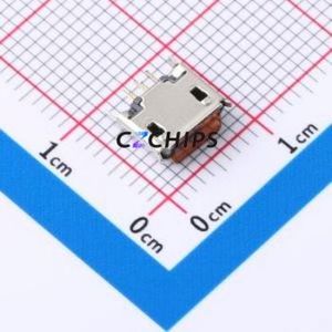 <b>MICRO</b>-05-G3P3-T3 <b>USB</b> Connector Through hole Component (THT) Connector <b>Micro</b>-<b>B</b> <b>USB</b> 2.0 Female Through Hole - Product Image 1