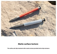 Ciseau à maçonnerie industriel EXPLOIT spécial en acier à tête plate Ciseau à pointe de ciment à main Outil de rupture de pierre en plastique