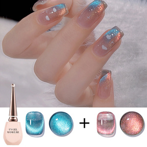 Set Profesional de Esmalte de Uñas en Gel <span class=keywords><strong>UV</strong></span> Efecto Ojo de Gato, Brillo Holográfico 9D, Acabado Magnético Reflectante, GZ RTS, Pedidos Mixtos al por Mayor - Product Image 3