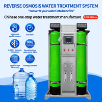 Maßgefertigtes UV-Pumpensystem 250L-10000L Kapazität 1000L/Stunde Produktivität RO-Wasseraufbereitungssystem mit 1 Jahr Garantie