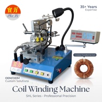 Bobinadora Toroidal Pequeña Tipo Deslizante SHL-S4, Bobinado de Precisión para Transformadores e Inductores