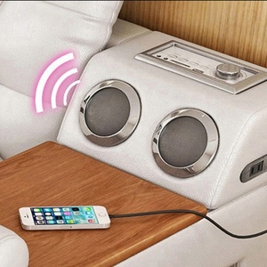 <span class=keywords><strong>Lit</strong></span> intelligent sophistiqué <span class=keywords><strong>en</strong></span> cuir pleine fleur avec système de massage et grands rangements latéraux pour chambre principale de villa de luxe - Product Image 5