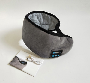 Producto Popular en AliExpress, Audífonos Inalámbricos Cómodos para Dormir con <span class=keywords><strong>Música</strong></span>, Ideales para Viajar, con Antifaz - Product Image 5