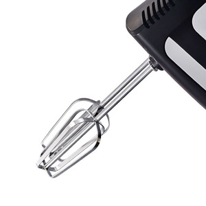 Batteur à œufs portatif Cx-6624, 150W, fouet à crème multifonctionnel, outil de pâtisserie en plastique noir et blanc - Product Image 3