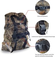 Sacs de chasse de camouflage à bandoulière ajustable, fait en maille, déco de canard, d'oie, turquie, pour chasse