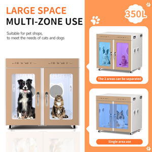Cabina de Secado para Mascotas de Acero Inoxidable, 350L, Moderna, Lujosa, Inteligente, Antibacteriana y Ecológica, Salón de Peluquería Canina Personalizado - Product Image 2