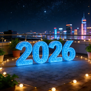 Nuovi Arrivi: Insegne LED Personalizzate per Esterni, Lettere 3D con Effetto Cielo Stellato Retroilluminate, Adatte per <span class=keywords><strong>Locali</strong></span> Commerciali - Product Image 1