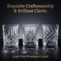 Set de Regalo de Piedras para Whisky - Set de 2 Vasos para Whisky - Piedras Enfriadoras para Whisky, Elegante Set de Vasos para Whisky para Fiestas