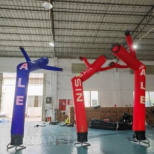 <span class=keywords><strong>Disfraz</strong></span> Divertido Personalizado, Tubo Inflable Bailarín <span class=keywords><strong>de</strong></span> 5M 6M <span class=keywords><strong>de</strong></span> Altura, Hombre Bailarín Inflable con Ventilador - Product Image 3