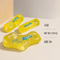 Jouet à presser en forme de bâton de beurre inspiré de la vaseline - Jouet sensoriel anti-stress et de décompression en caoutchouc malléable pour enfants