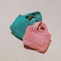 Personalizado al por mayor pequeña toalla de tela de felpa orgánica llevar bolsa de playa de compras