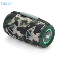 TG657 Altavoz inalámbrico BT V5.3 1500mAh Escritorio BT Soporte Tarjeta TF Altavoz inalámbrico portátil para exteriores