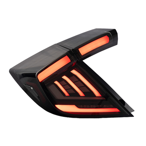 ไฟท้ายรถยนต์ LED 2016-2021 FK8 FK7ไฟ FC สำหรับฮอนด้าซีวิค x 10th อุปกรณ์เสริมเครื่องมือไฟท้ายกระพริบแบบไดนามิก - Product Image 1