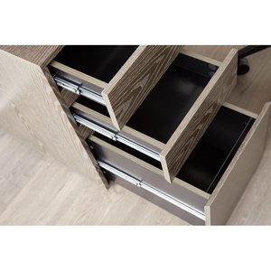 Bàn Máy Tính Với Tủ Máy Trạm Di Động Bàn Máy Tính Xách Tay Bàn Viết Cổ Trắng - Product Image 6