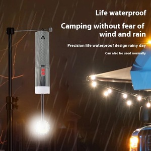 Optimus 6000mAh đa chức năng ngoài trời di động dẫn chiếu sáng có thể thu vào và gấp RGB cắm trại đèn - Product Image 4