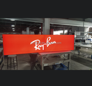 Nuevos productos Ideas <span class=keywords><strong>Admax</strong></span> Impresión personalizada de doble cara Caja de luz Led Seg Pared trasera de tela sin marco para publicidad promocional - Product Image 2