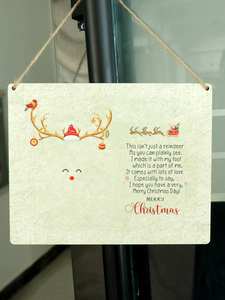 XCXCH1568 طفل أول عيد الميلاد بصمة نشاط الطباعة الجد تذكار الاطفال الحرفية - Product Image 4