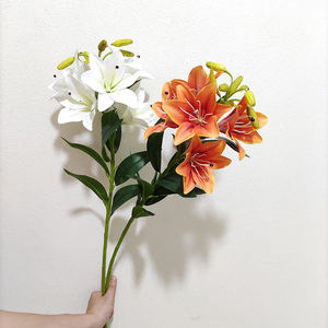 floral fleurs de cerisier artificielles fleurs de soie artificielle Sakura décoration de mariage à la maison fleur de cerisier - Product Image 5