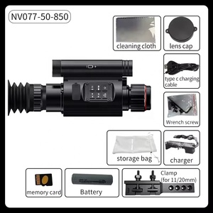 Nv077 25/35/50mm Vision nocturne laser Capteur CMOS Stabilisation d'image Wifi Zoom optique 4x 1080p HD Photo Vidéo Extérieur - Product Image 4