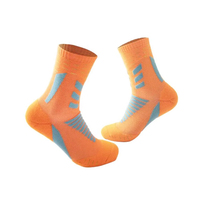 Nouveauté Chaussettes de course pour hommes Respirantes Football Basketball Tricotées Chaussettes de sport athlétiques de qualité supérieure
