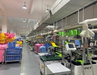 Ligne de production de couture entièrement automatique pour tissus en microfibre/argent
