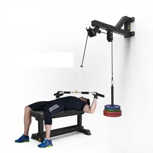 Riemens ch eiben system Fitness studio Kabel maschine LAT Pulldown-Anbaugeräte Brust vergrößerung strain ing Übung Cross Over für DIY Home Gym Garage