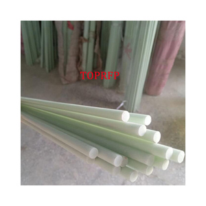 Non Rust FRP GRP Fiberglass Solid <b>Rod</b> Stake Pole - Product Image 1