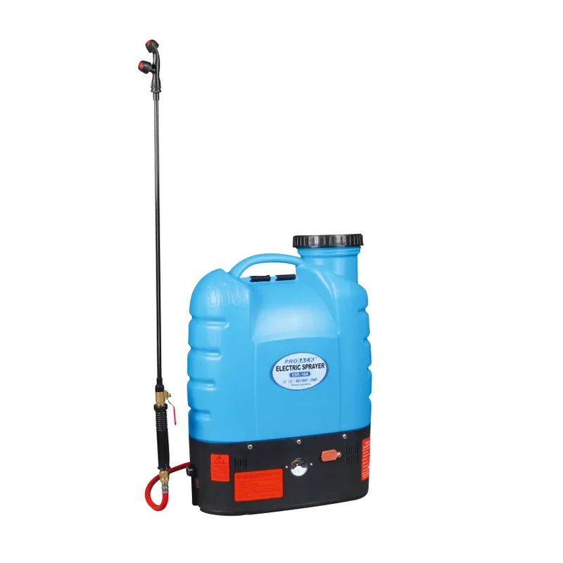 Hot sell farm guardian 16L Top quality battery sprayer agriculture electric knapsack sprayer new PP plastic water pump tank
