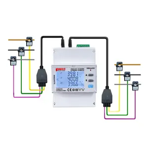 EM4374 multi channel energy meter rogowski coil meter power consumption monitor