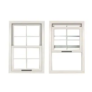 Alumínio branco Janela Frames Casement Sash Upward Sliding Window Design Sash janela