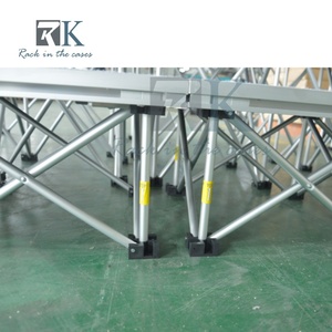 Customized Outdoor Indoor <b>Stage</b> Portable Anti Slip <b>Stage</b> Aluminum Riser <b>Stage</b> <b>Platform</b> Podium for Music Event - Product Image 6