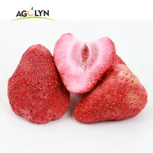 Additive-free Freeze Dried Strawberry FD fruits Delicious food