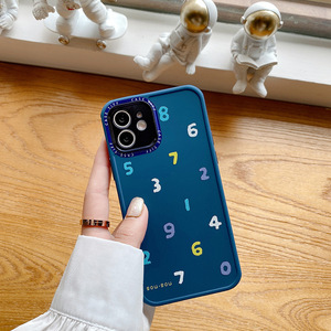 Funda <span class=keywords><strong>de</strong></span> <span class=keywords><strong>teléfono</strong></span> con <span class=keywords><strong>número</strong></span> creativo para iPhone, 11, 12, 13 Pro, Max, Mini, X, XS, XR, 7, 8 Plus - Product Image 5