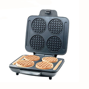 เครื่องทำวาฟเฟิลขนาดเล็ก 16 หลุม แบบไฟฟ้า เคลือบสารกันติด สำหรับทำเค้กและวาฟเฟิล 220V 1000-1500W ควบคุมด้วยระบบกลไก - Product Image 4