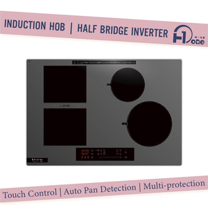 Table de cuisson à induction intelligente de 30 pouces avec Wi-Fi pour vous connecter et interactiver avec votre plaque de cuisson où que vous soyez via votre appareil intelligent en noir - Product Image 2