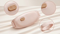 Kabelloser Heiz- und Vibrations-Massagegürtel zur Linderung von Menstruationsbeschwerden und Rückenschmerzen